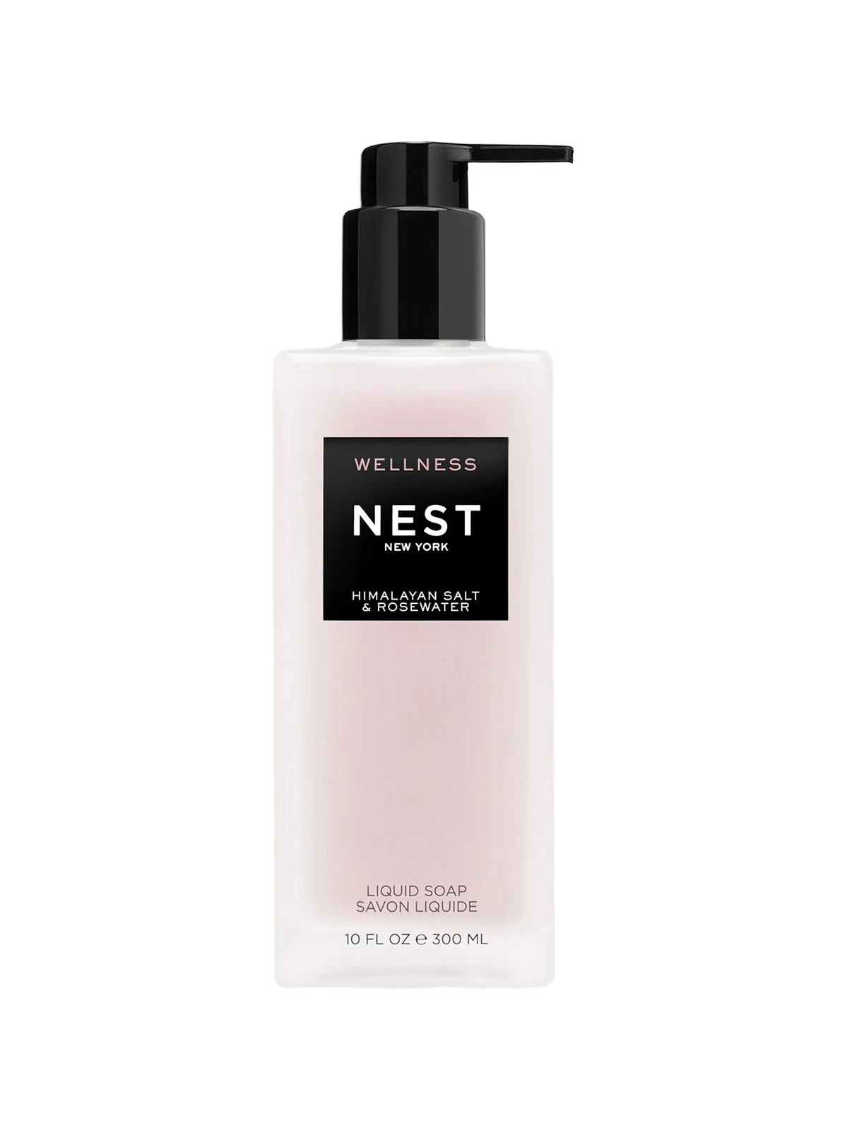 NEST New York Women's Himalayan Salt & Rosewater Liquid Soap