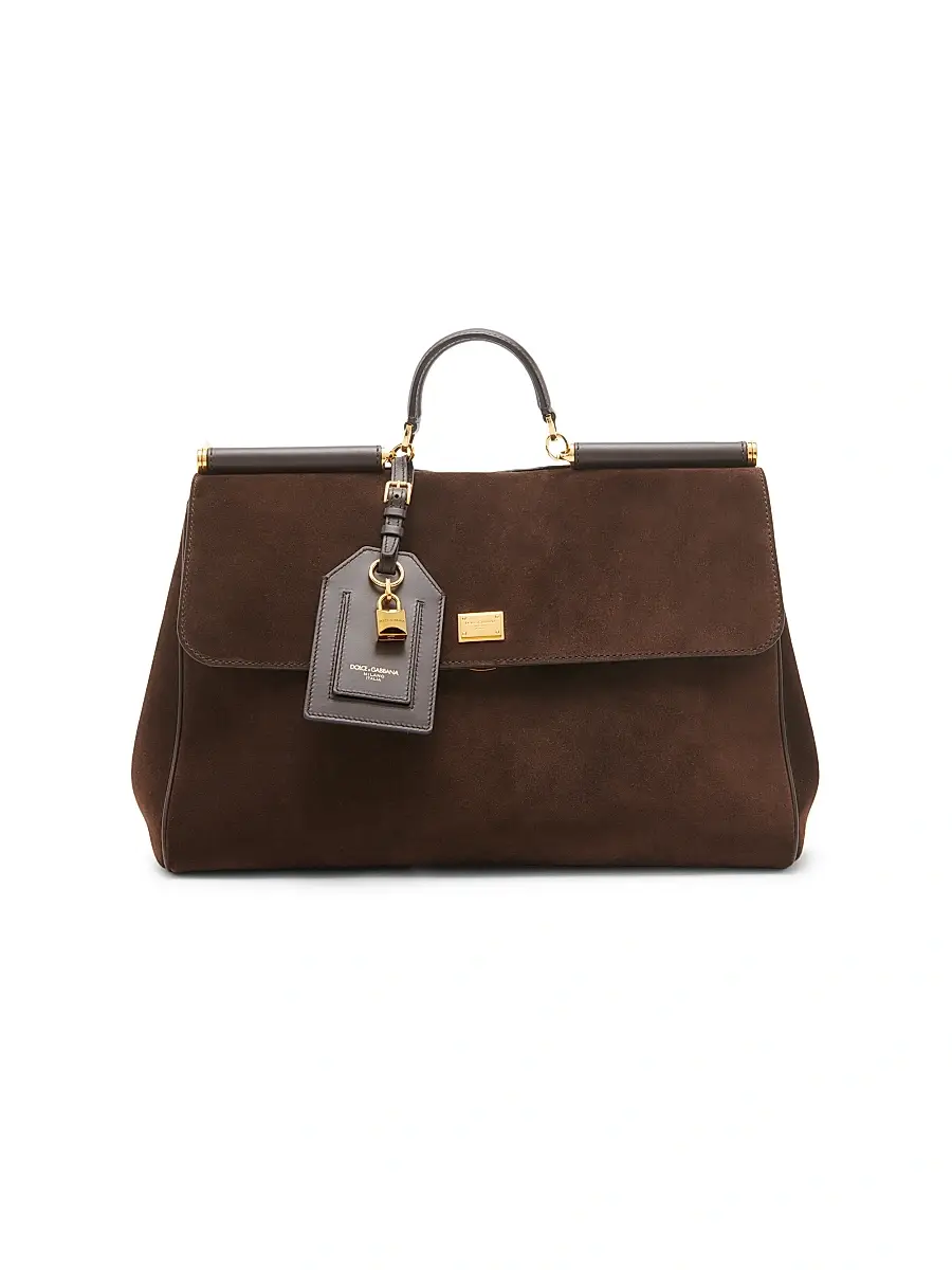 Women's My Sicily Suede Top Handle Bag