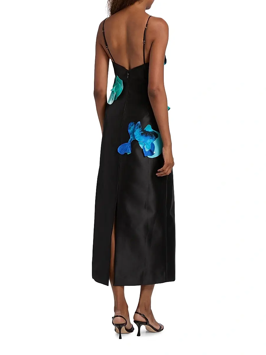 ACLER Women's Parrfold Peal Appliqué Midi-Dress | Thumbnail 5 ACLER Women's Parrfold Peal Appliqué Midi-Dress | Thumbnail 5