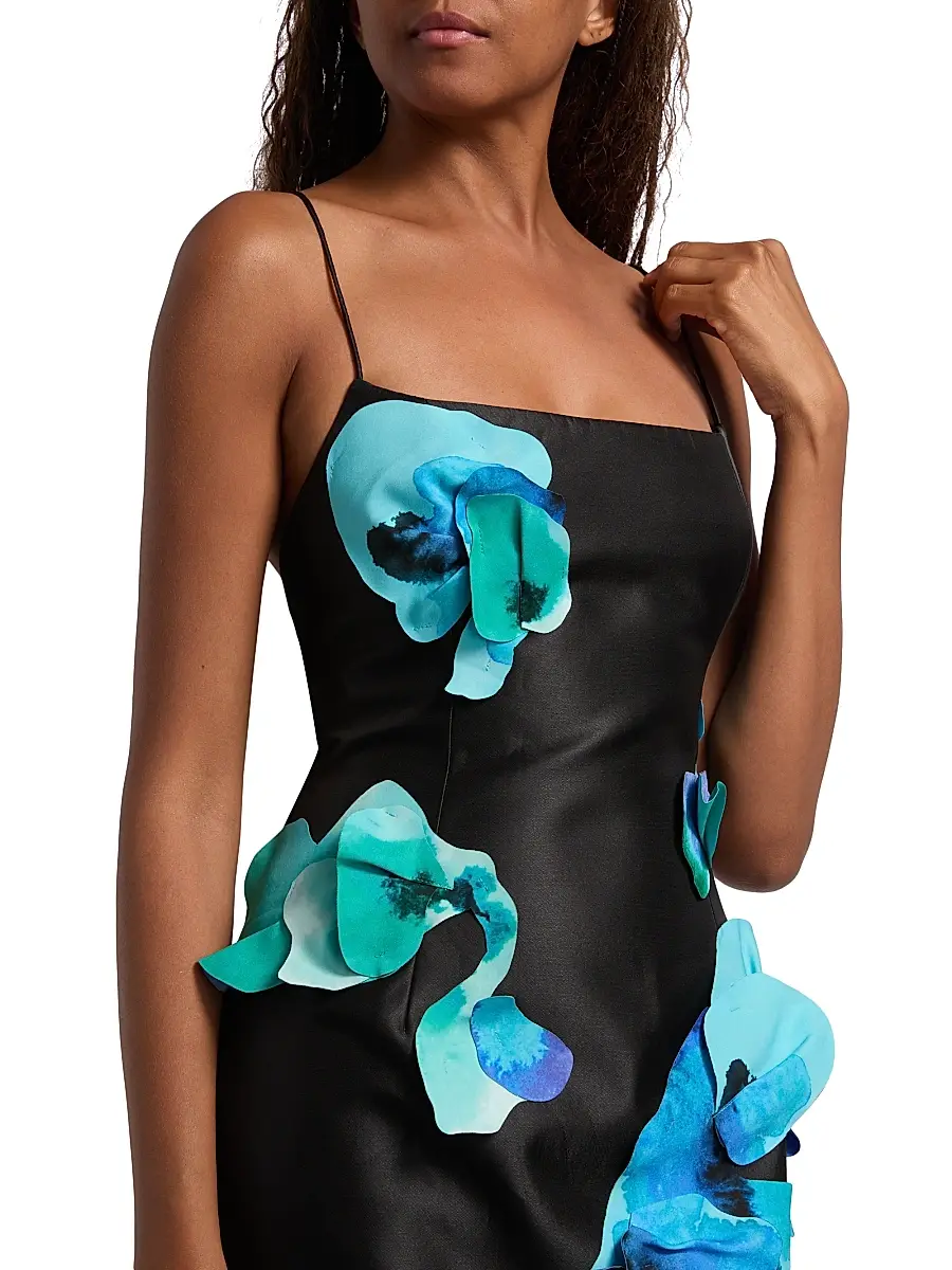 ACLER Women's Parrfold Peal Appliqué Midi-Dress | Thumbnail 6 ACLER Women's Parrfold Peal Appliqué Midi-Dress | Thumbnail 6