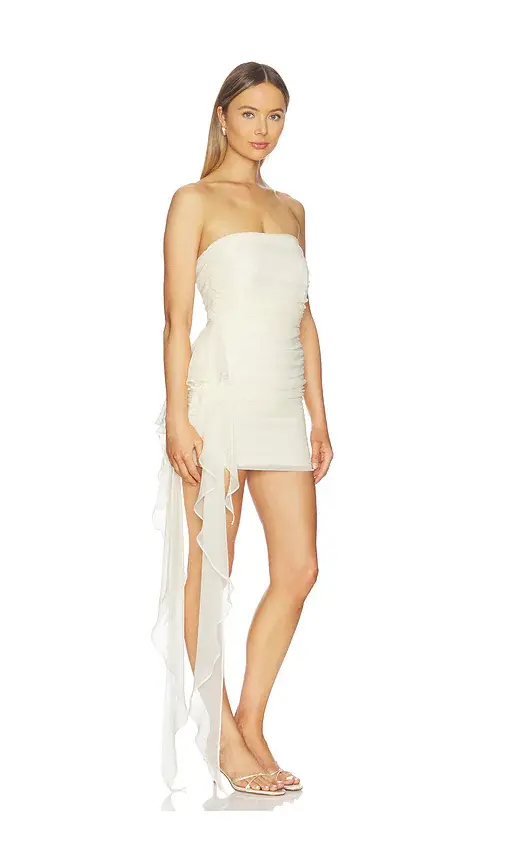 THE SEI Strapless Mini Dress With Ruffle | Thumbnail 2 THE SEI Strapless Mini Dress With Ruffle | Thumbnail 2