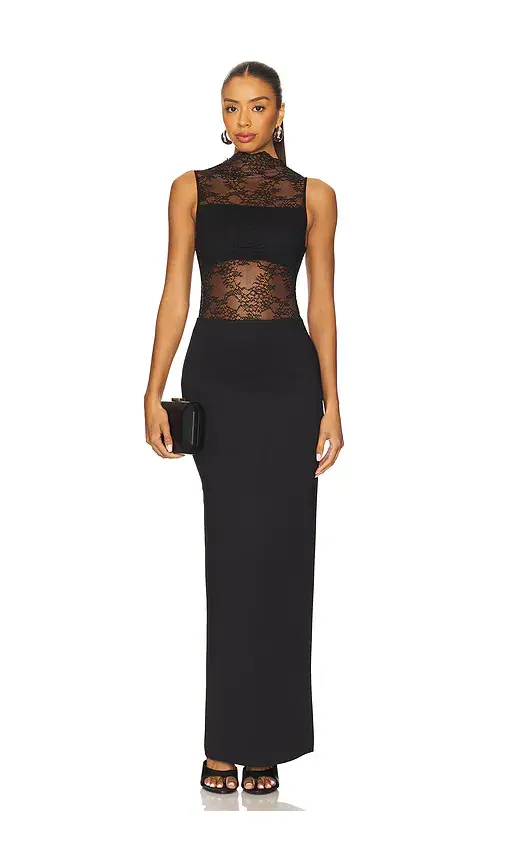 Alice + Olivia Alice + Olivia Nichol Maxi Dress With Bandeau | Image 1 Alice + Olivia Alice + Olivia Nichol Maxi Dress With Bandeau | Image 1