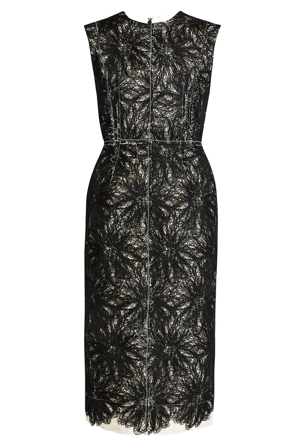 Sleeveless Thread Midi Dress Sleeveless Thread Midi Dress
