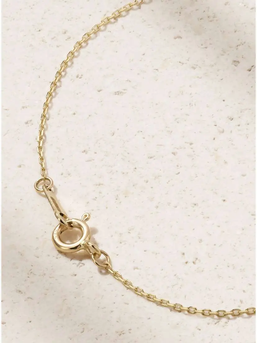Mizuki 14-karat Gold, Pearl And Diamond Necklace | Thumbnail 3