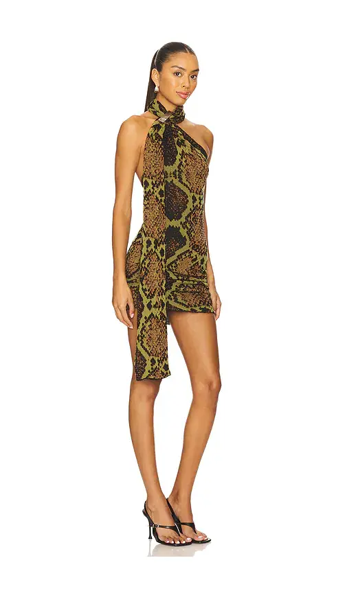 The Attico Python Sleeveless Mini Dress | Thumbnail 2