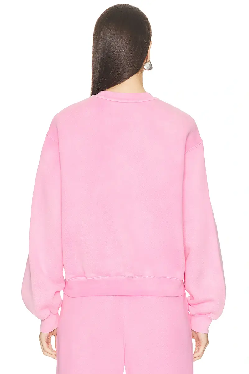 Alexander Wang Essential Terry Crew Sweatshirt | Thumbnail 3 Alexander Wang Essential Terry Crew Sweatshirt | Thumbnail 3