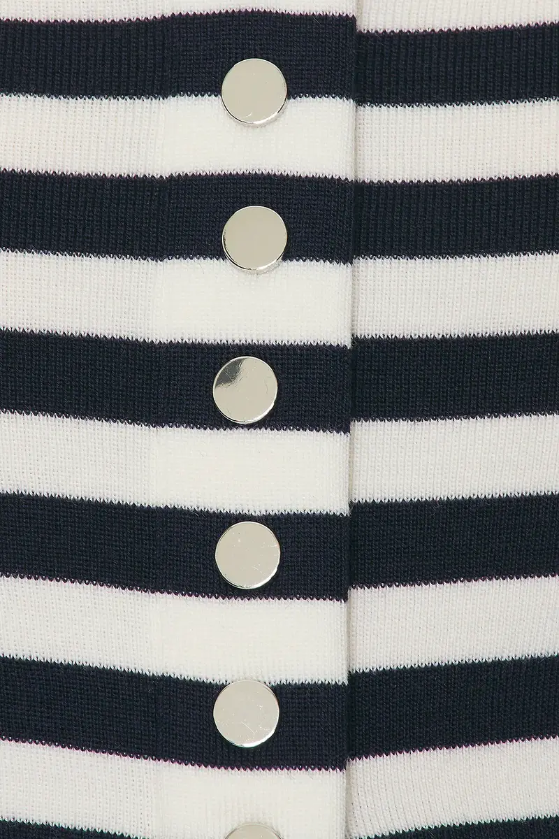 Rabanne Striped Cropped Tank Top | Thumbnail 5 Rabanne Striped Cropped Tank Top | Thumbnail 5