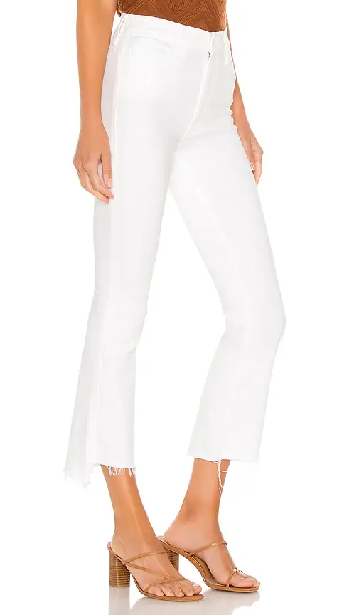 Mother Lil' Petite Insider Crop Step Fray Jeans | Thumbnail 2 Mother Lil' Petite Insider Crop Step Fray Jeans | Thumbnail 2