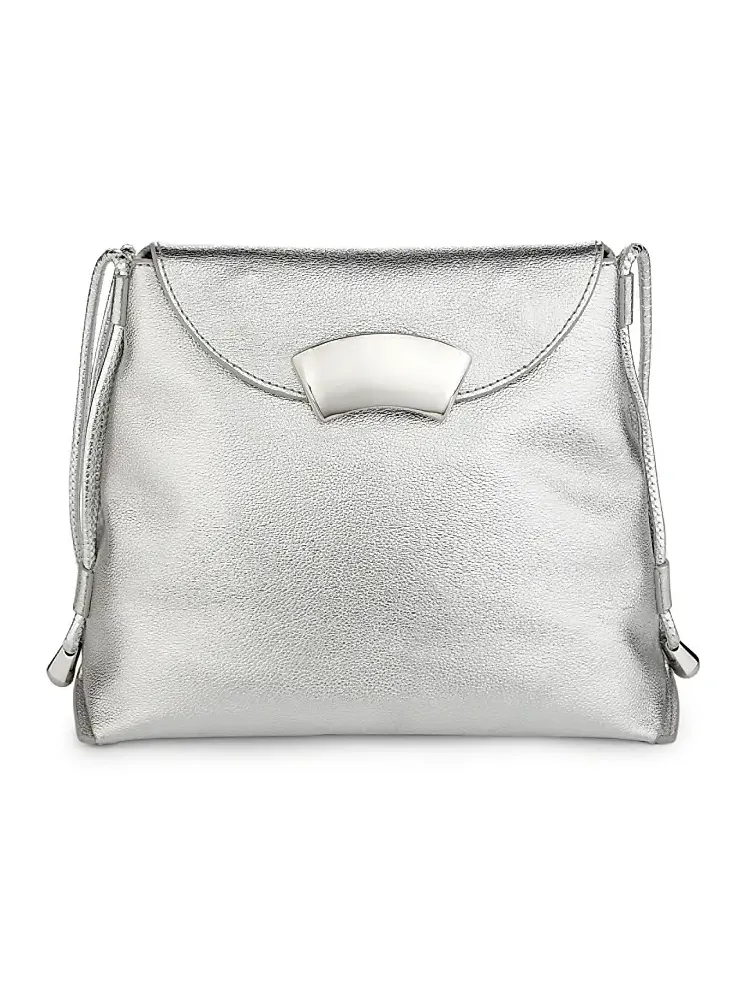 Women's ID Petite Leather Shoulder Bag Women's ID Petite Leather Shoulder Bag