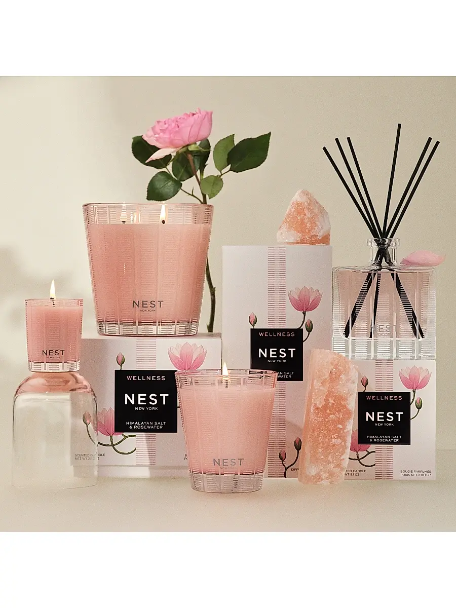 NEST New York Himalayan Salt & Rosewater Reed Diffuser | Thumbnail 5 NEST New York Himalayan Salt & Rosewater Reed Diffuser | Thumbnail 5