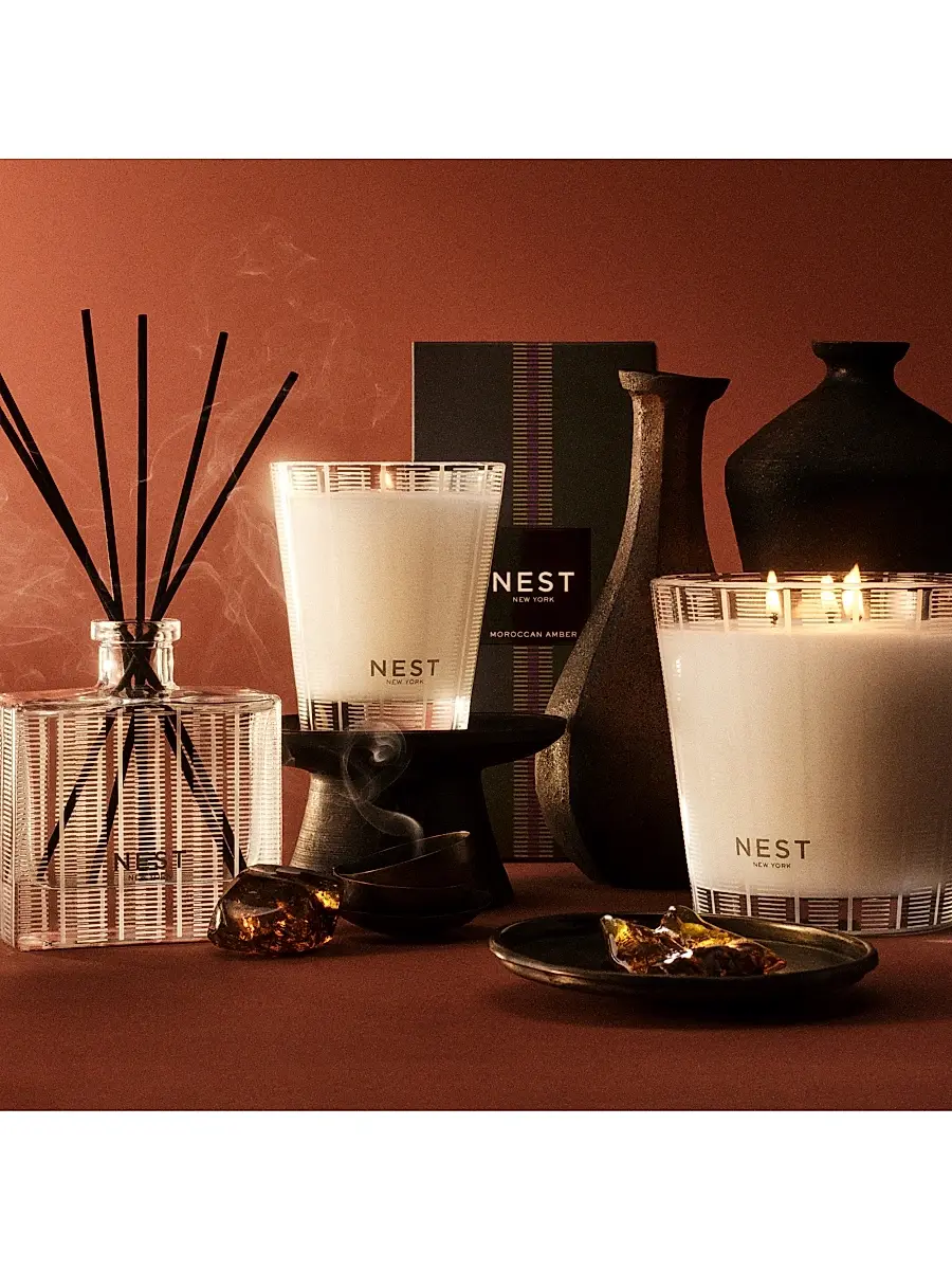 NEST New York Moroccan Amber Reed Diffuser | Thumbnail 5 NEST New York Moroccan Amber Reed Diffuser | Thumbnail 5