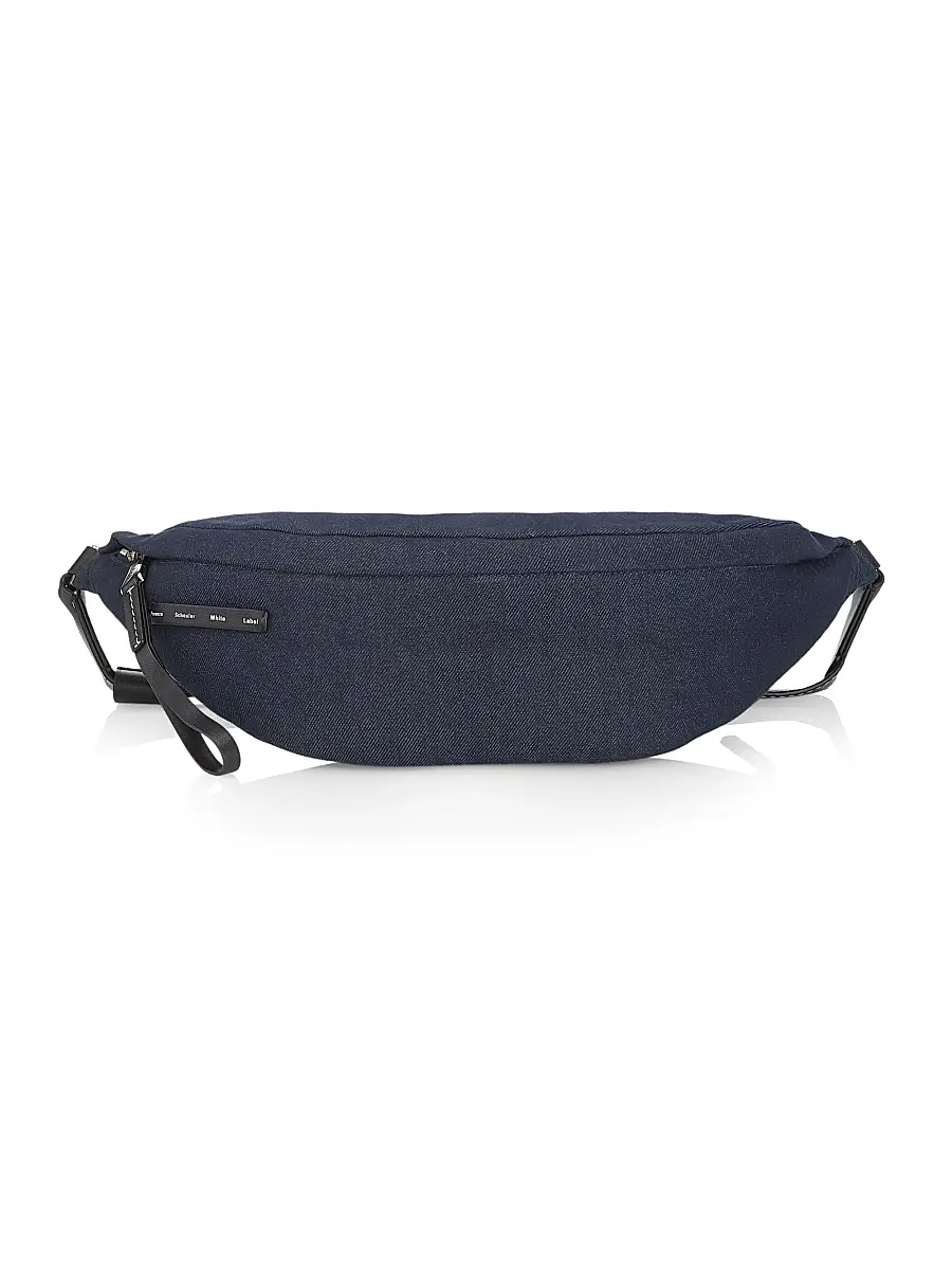 Proenza Schouler Women's Denim Stanton Sling Backpack - Indigo | Image 1 Proenza Schouler Women's Denim Stanton Sling Backpack - Indigo | Image 1