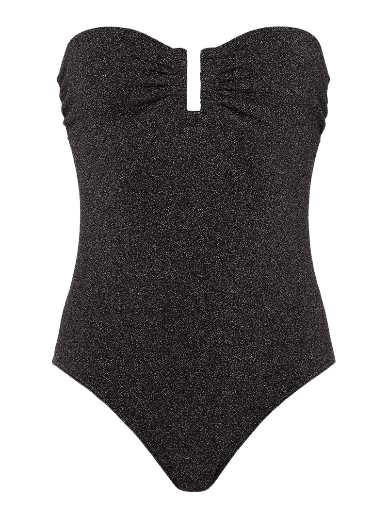 Eres Women's Scintillant Glitter Bustier One-Piece Swimsuit