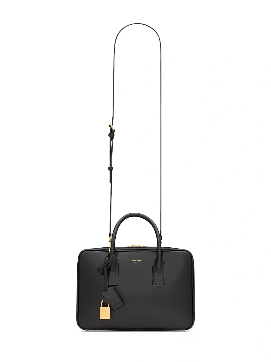 Saint Laurent Women's Sac De Jour Bauletto Bag - Black | Thumbnail 5