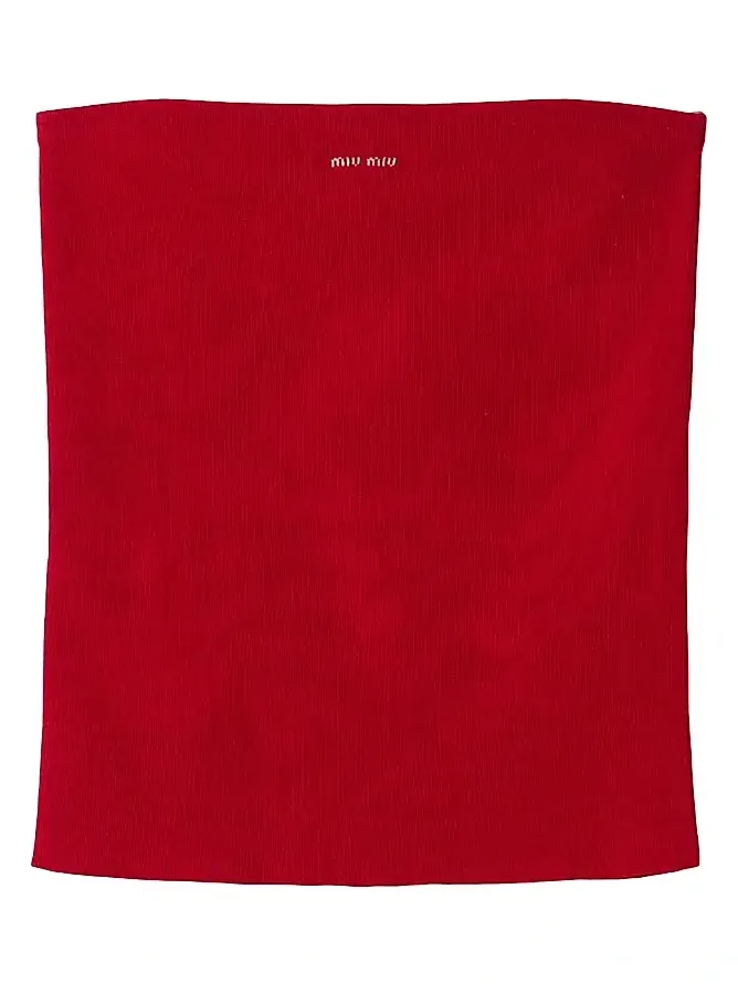Women's Cotton Knit Tube Top