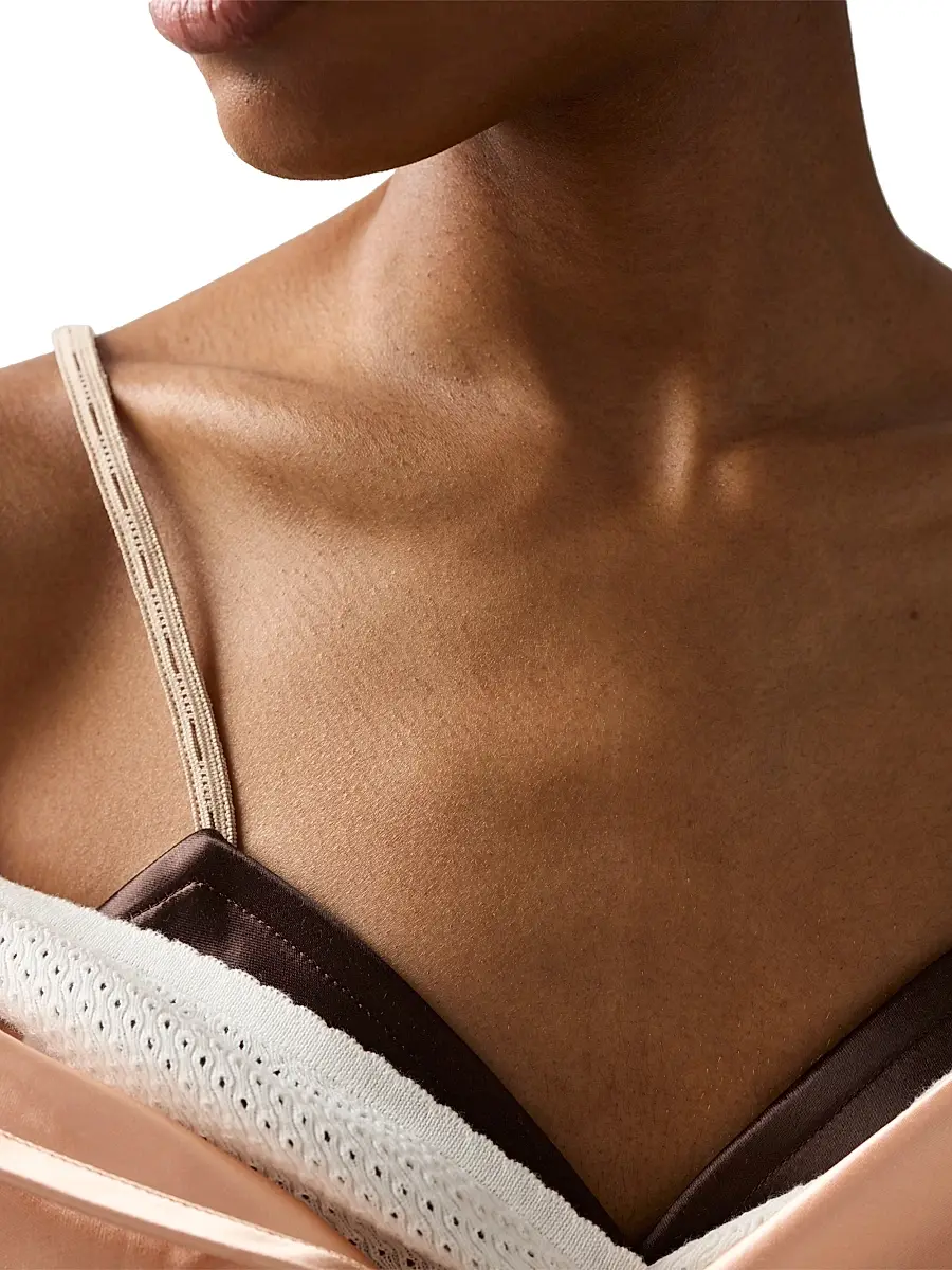 Miu Miu Women's Satin Bra Top | Thumbnail 6