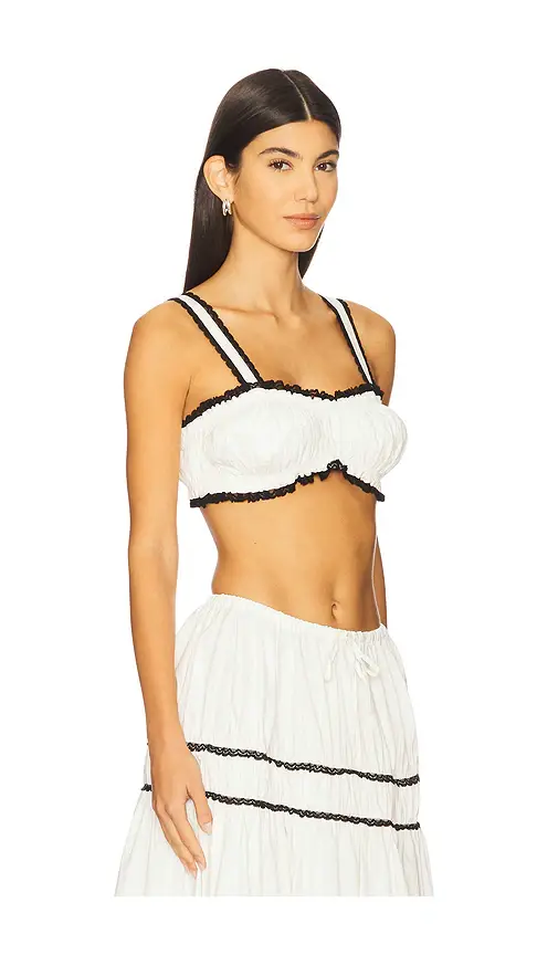WeWoreWhat Ruched Crop Top | Thumbnail 2 WeWoreWhat Ruched Crop Top | Thumbnail 2