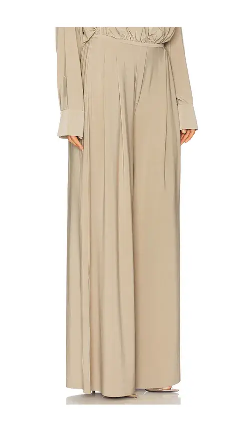 Norma Kamali Mens Pleat Pant | Thumbnail 2
