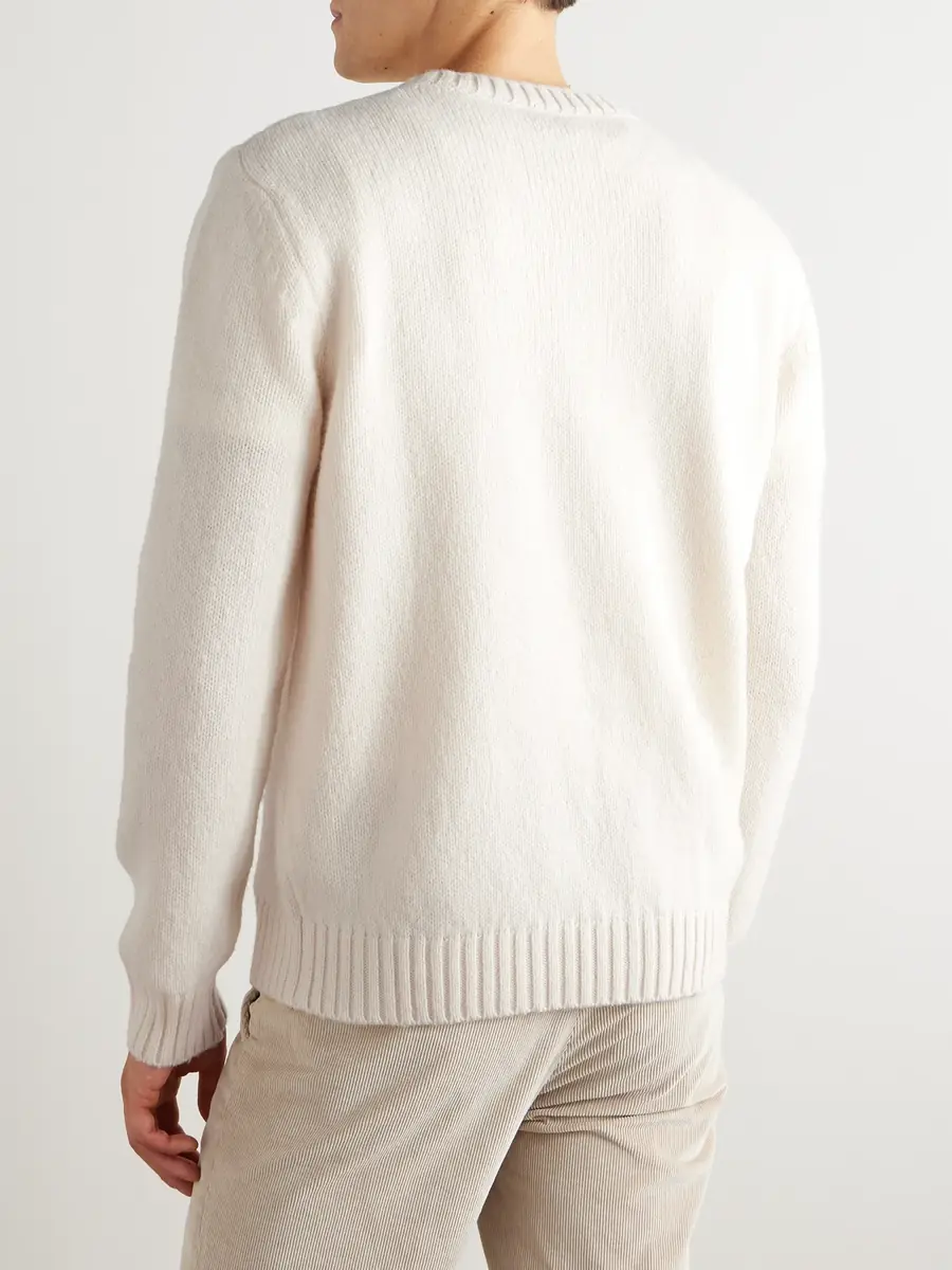 ELEVENTY Slim-Fit Wool Sweater - Men | Thumbnail 4 ELEVENTY Slim-Fit Wool Sweater - Men | Thumbnail 4