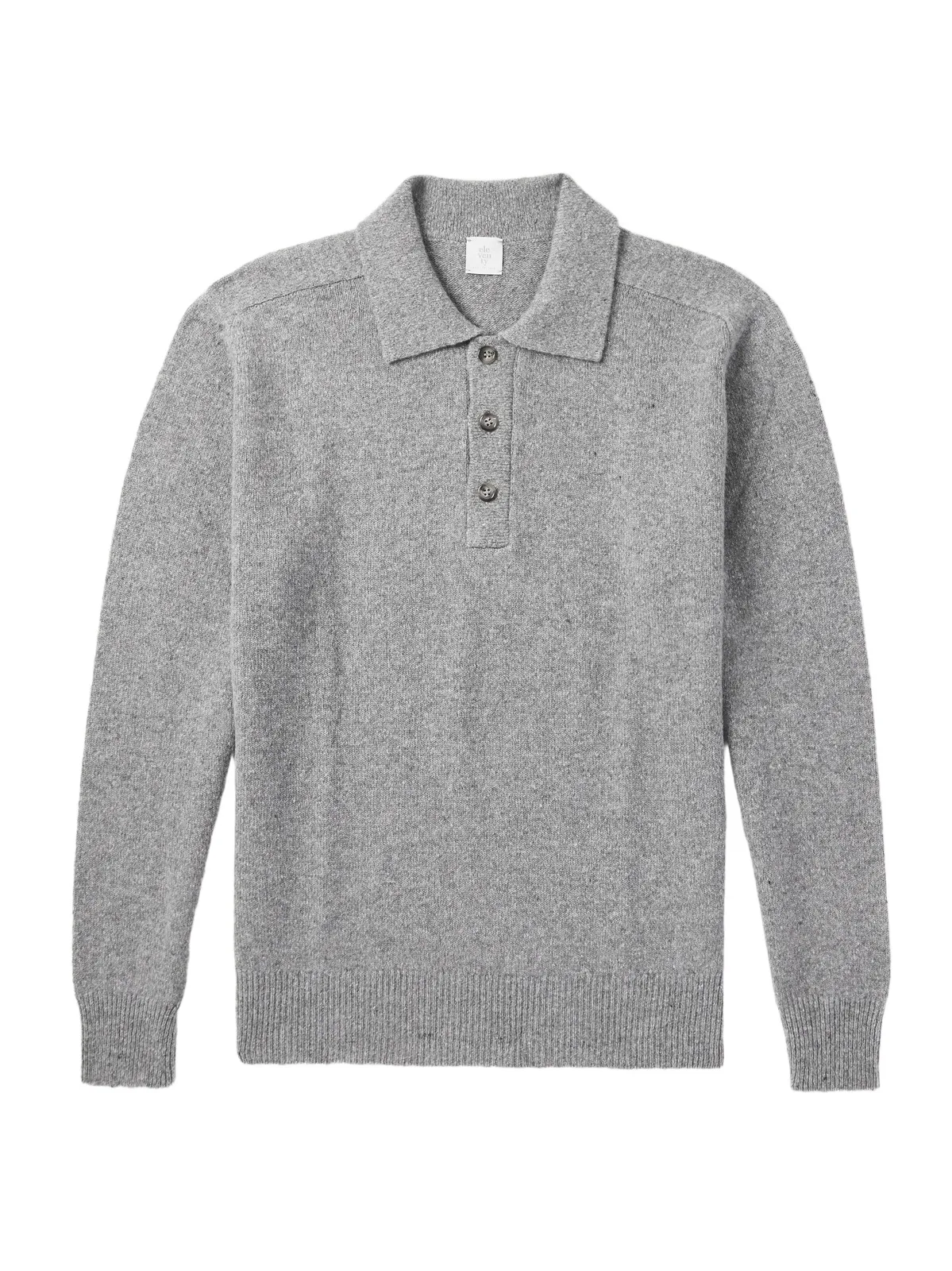 Wool-Blend Polo Shirt - Men Wool-Blend Polo Shirt - Men