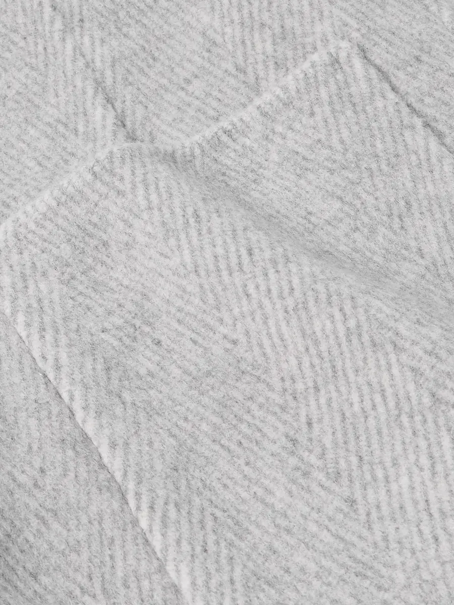ELEVENTY Herringbone Wool and Cashmere-Blend Overcoat - Men | Thumbnail 6 ELEVENTY Herringbone Wool and Cashmere-Blend Overcoat - Men | Thumbnail 6