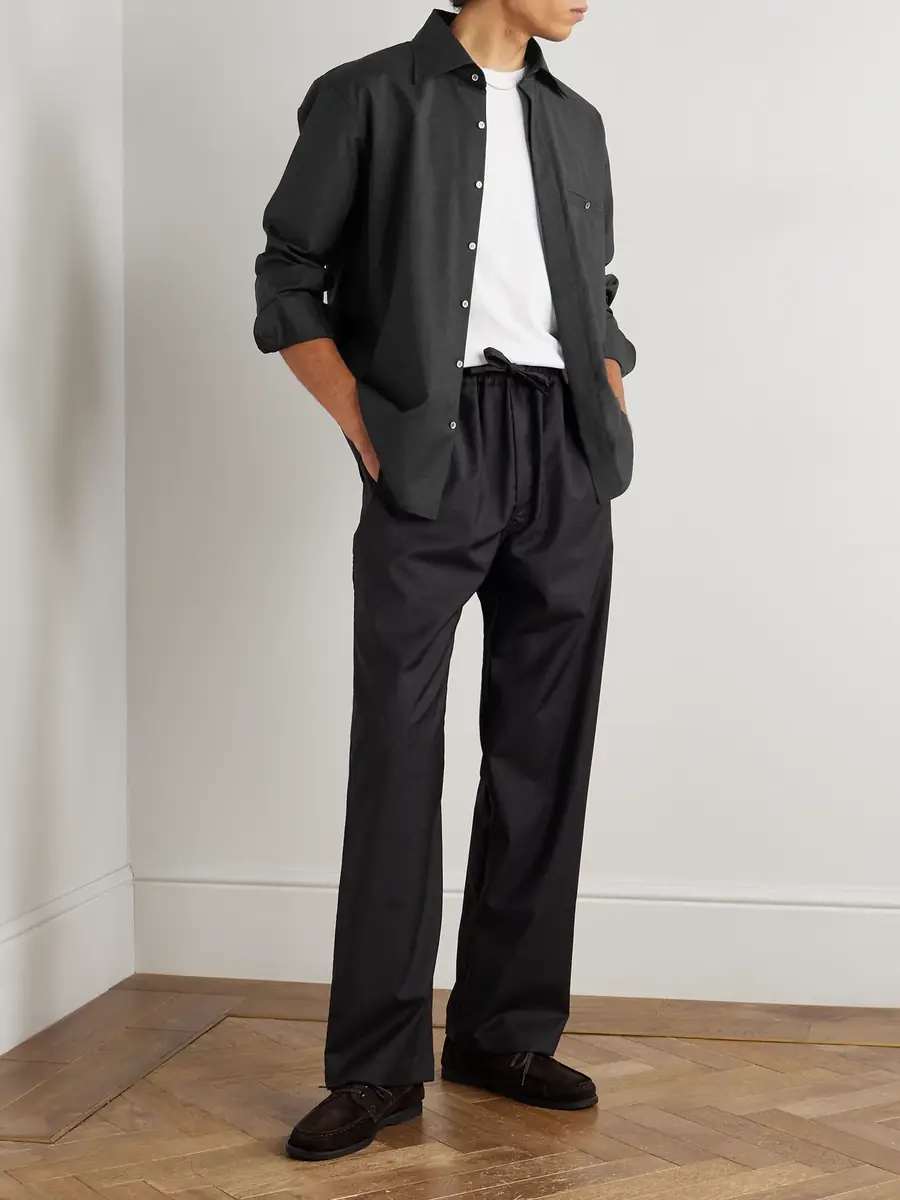 Saman Amel Wool Overshirt - Men | Thumbnail 2 Saman Amel Wool Overshirt - Men | Thumbnail 2