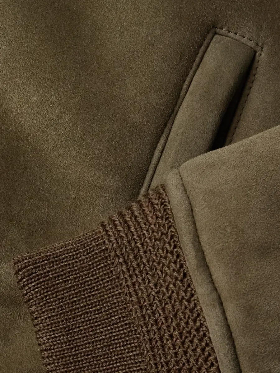 Saint Laurent Shearling Blouson Jacket - Men | Thumbnail 6
