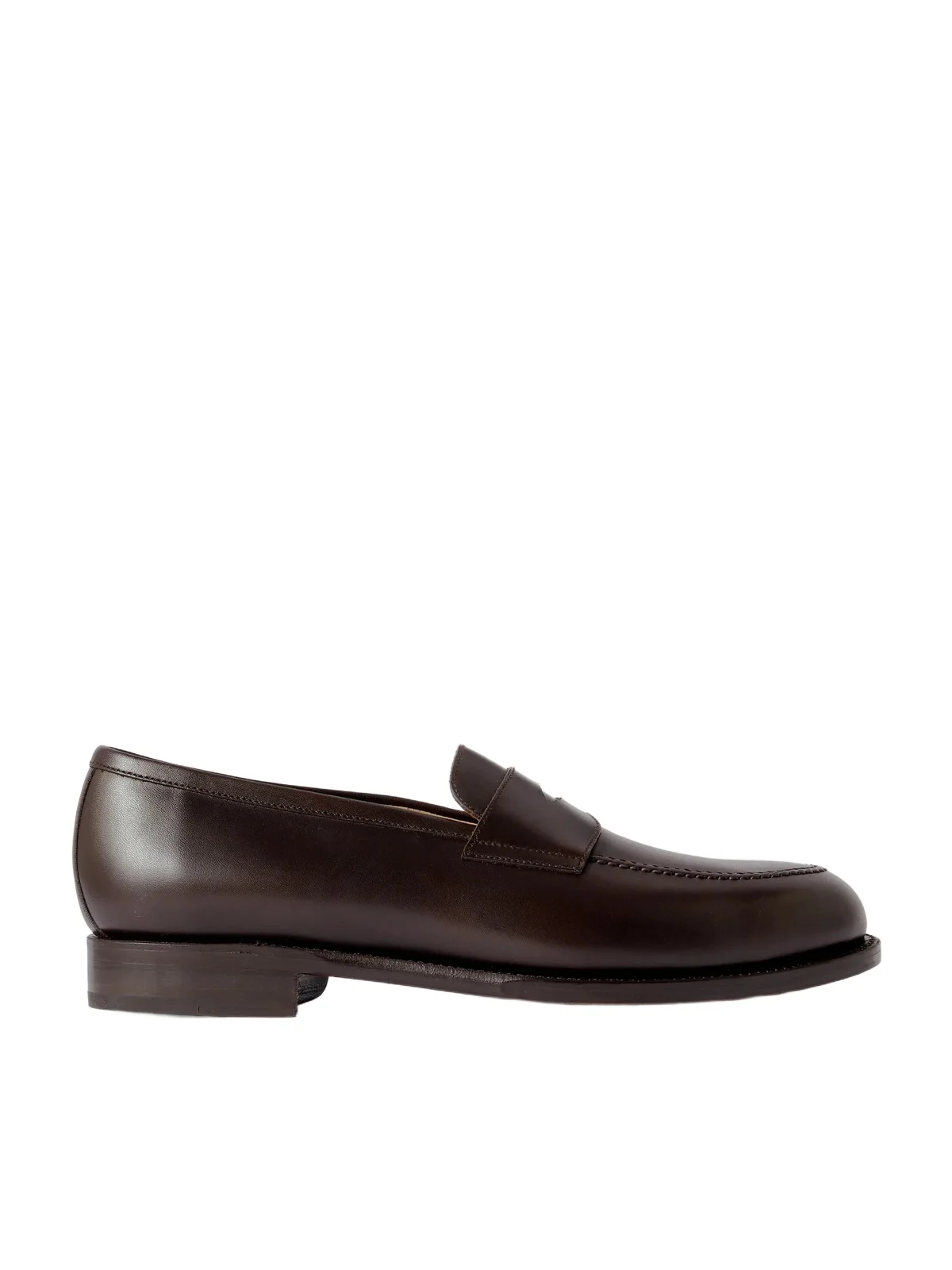 Leather Penny Loafers - Men
