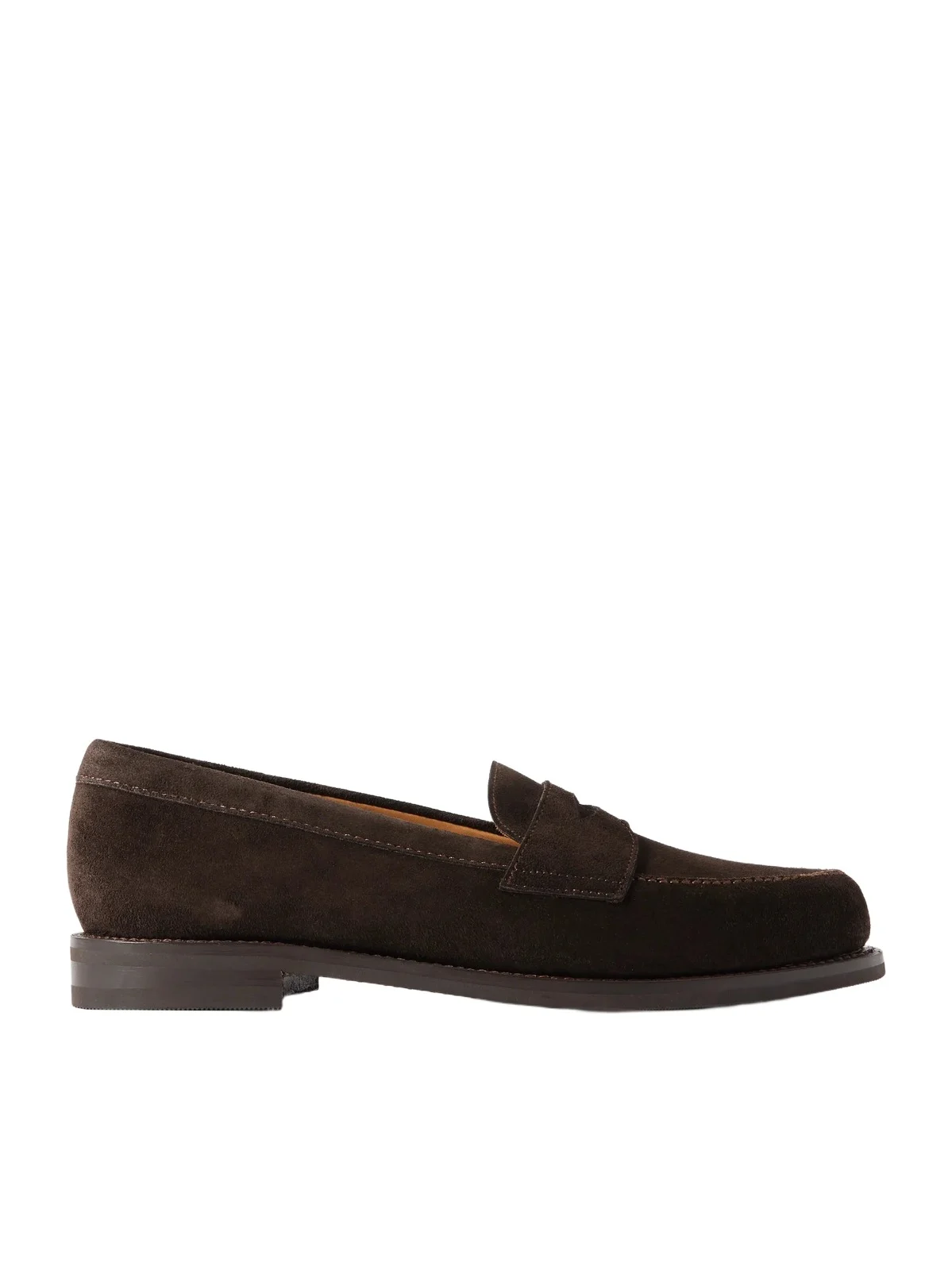 The Ivy Suede Penny Loafers - Men