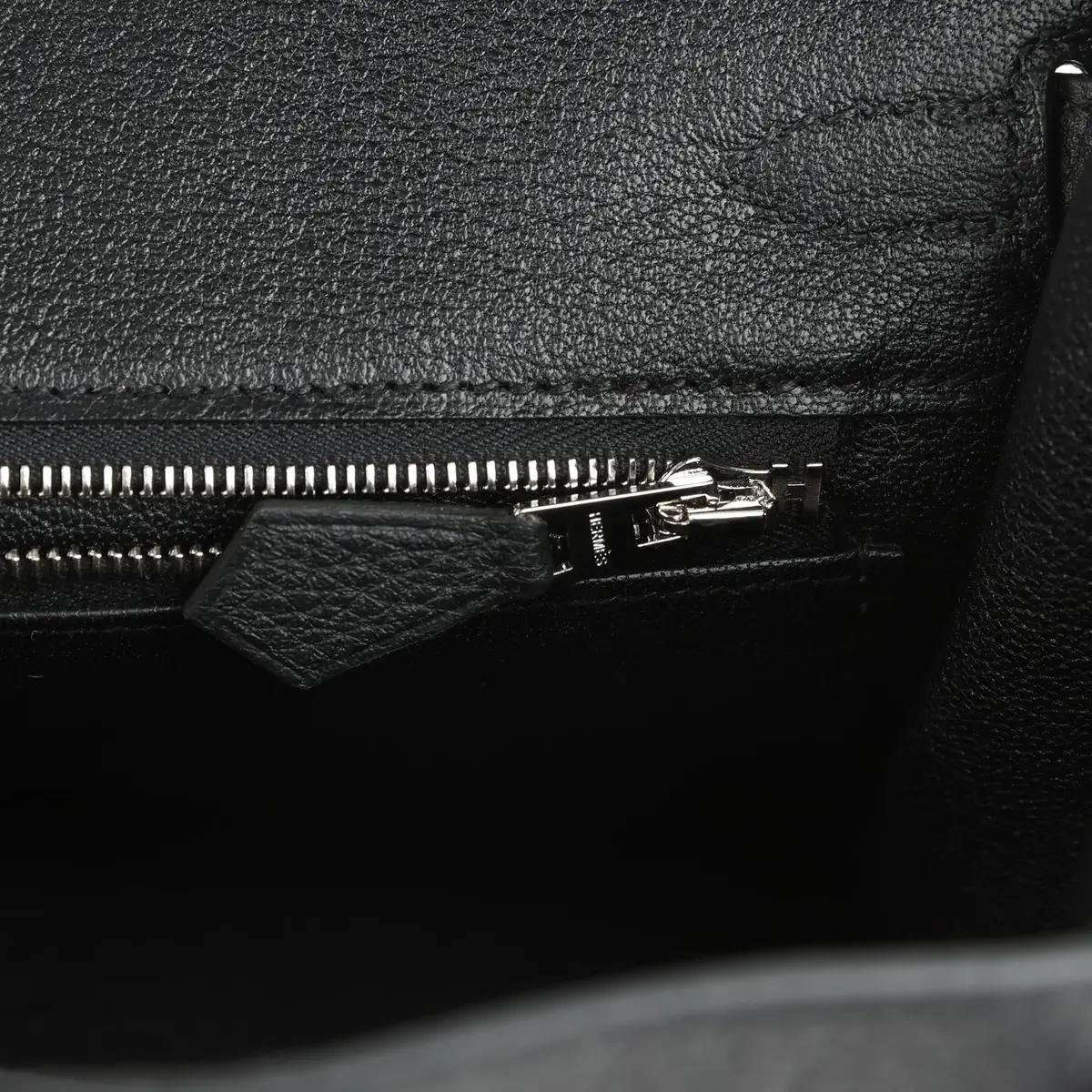 HERMÈS Hermes Birkin 25 Black Togo Brushed Palladium Hardware | Thumbnail 9 HERMÈS Hermes Birkin 25 Black Togo Brushed Palladium Hardware | Thumbnail 9