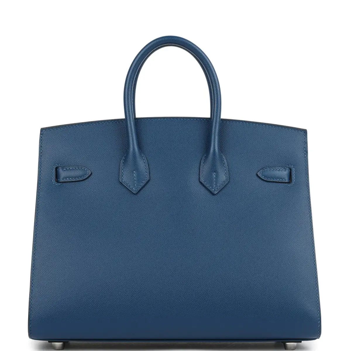 HERMÈS Hermes Birkin Sellier 25 Deep Bleu Madame Palladium Hardware | Thumbnail 6 HERMÈS Hermes Birkin Sellier 25 Deep Bleu Madame Palladium Hardware | Thumbnail 6