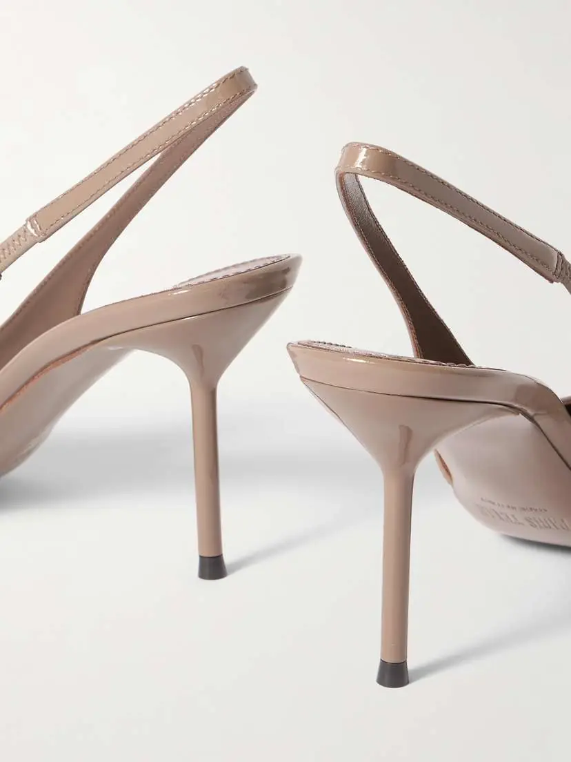 Paris Texas Lidia Patent-leather Slingback Pumps | Thumbnail 4 Paris Texas Lidia Patent-leather Slingback Pumps | Thumbnail 4