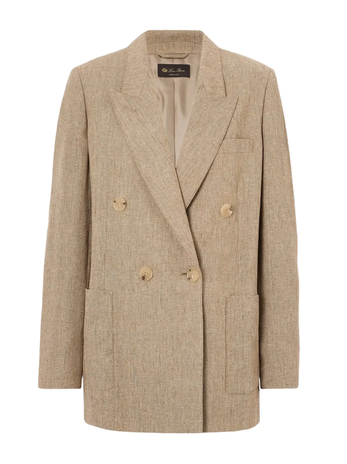 Double-breasted Linen Blazer Double-breasted Linen Blazer