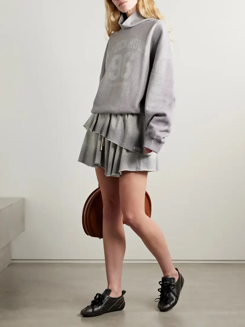 Acne Studios Printed Organic Cotton-jersey Sweatshirt | Thumbnail 2