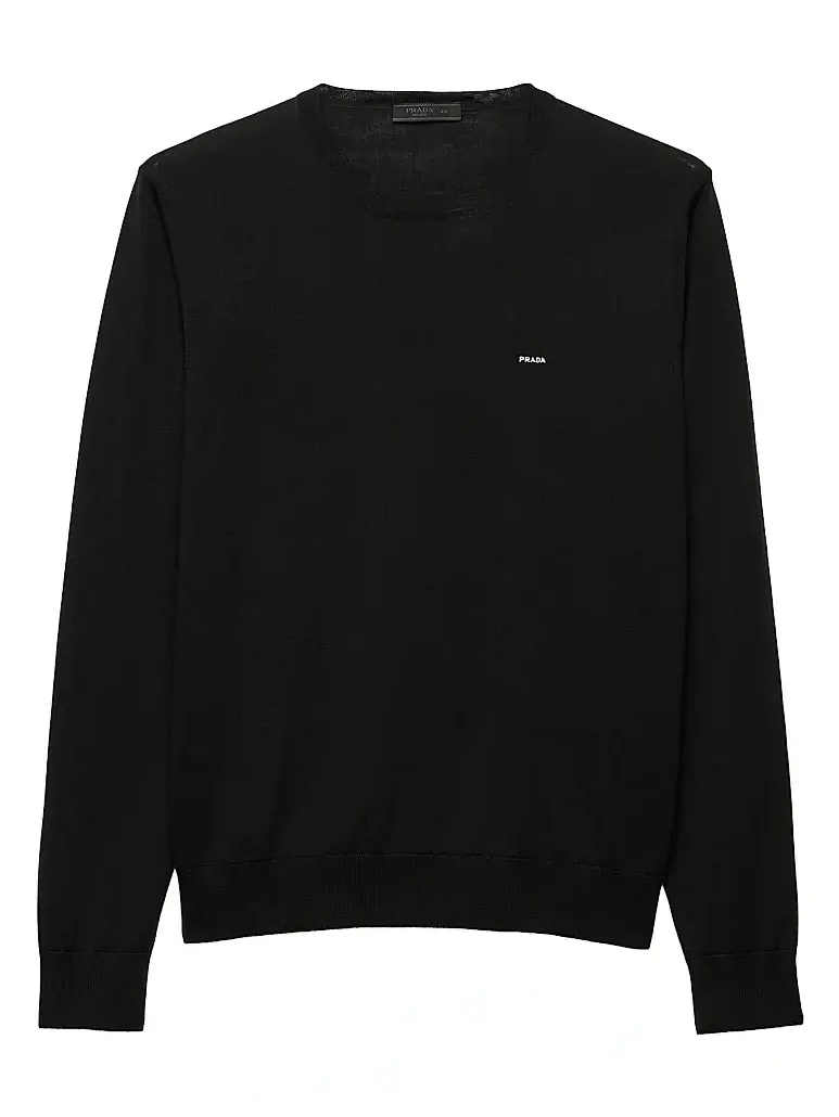 Men's Worsted Wool Crewneck Sweater