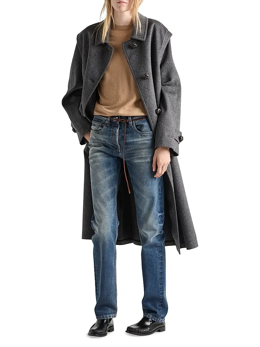 Prada Women's Cashmere Crewneck Sweater | Thumbnail 5
