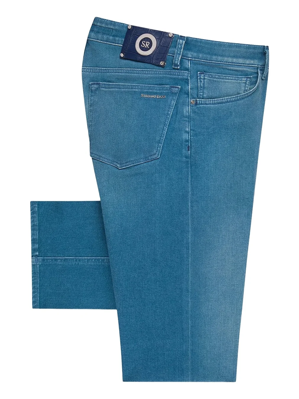 Men's Cotton Blend Tapered Jeans Men's Cotton Blend Tapered Jeans