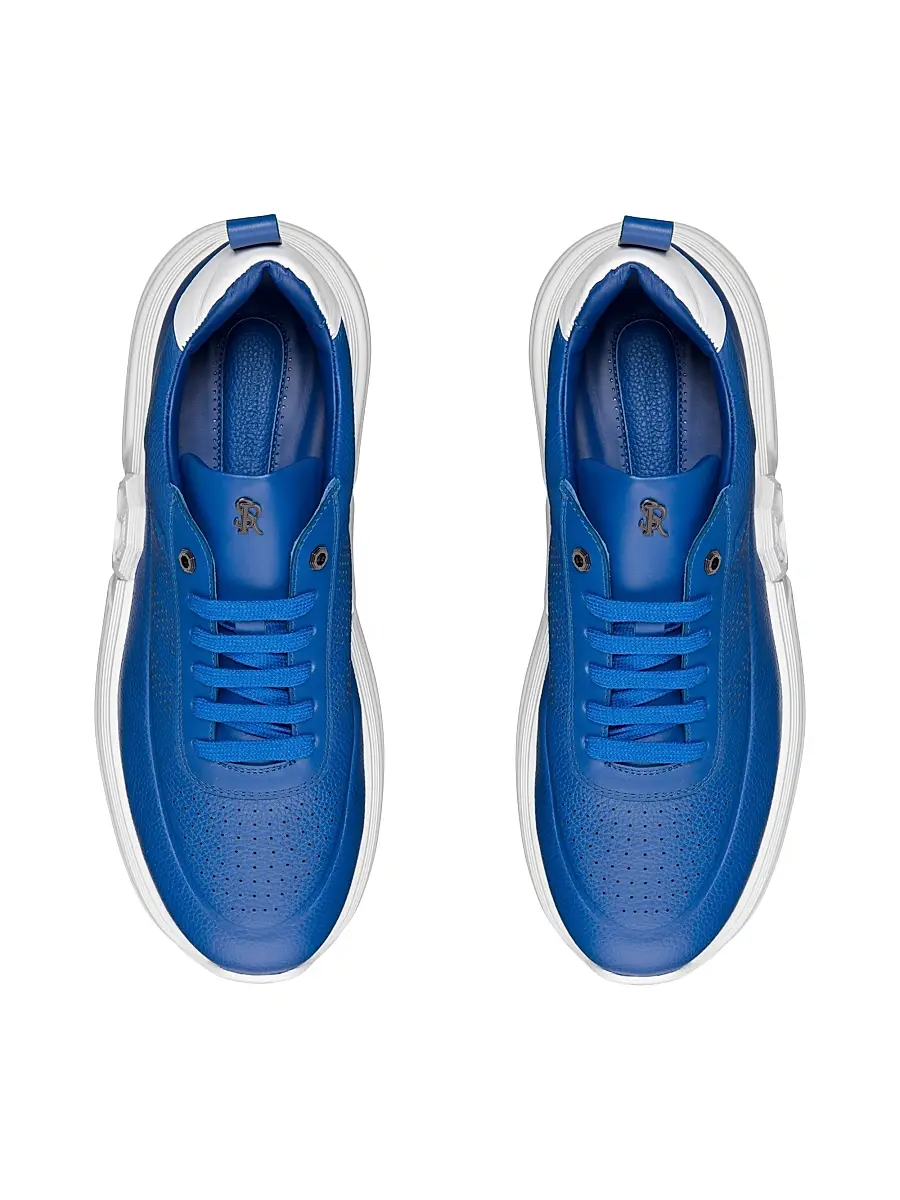 Stefano Ricci Men's Functional Calfskin Leather Sneakers | Thumbnail 4 Stefano Ricci Men's Functional Calfskin Leather Sneakers | Thumbnail 4
