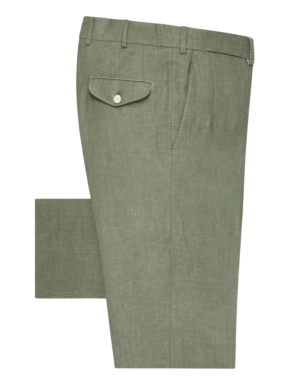 Men's Wool and Linen Blend Trousers Men's Wool and Linen Blend Trousers