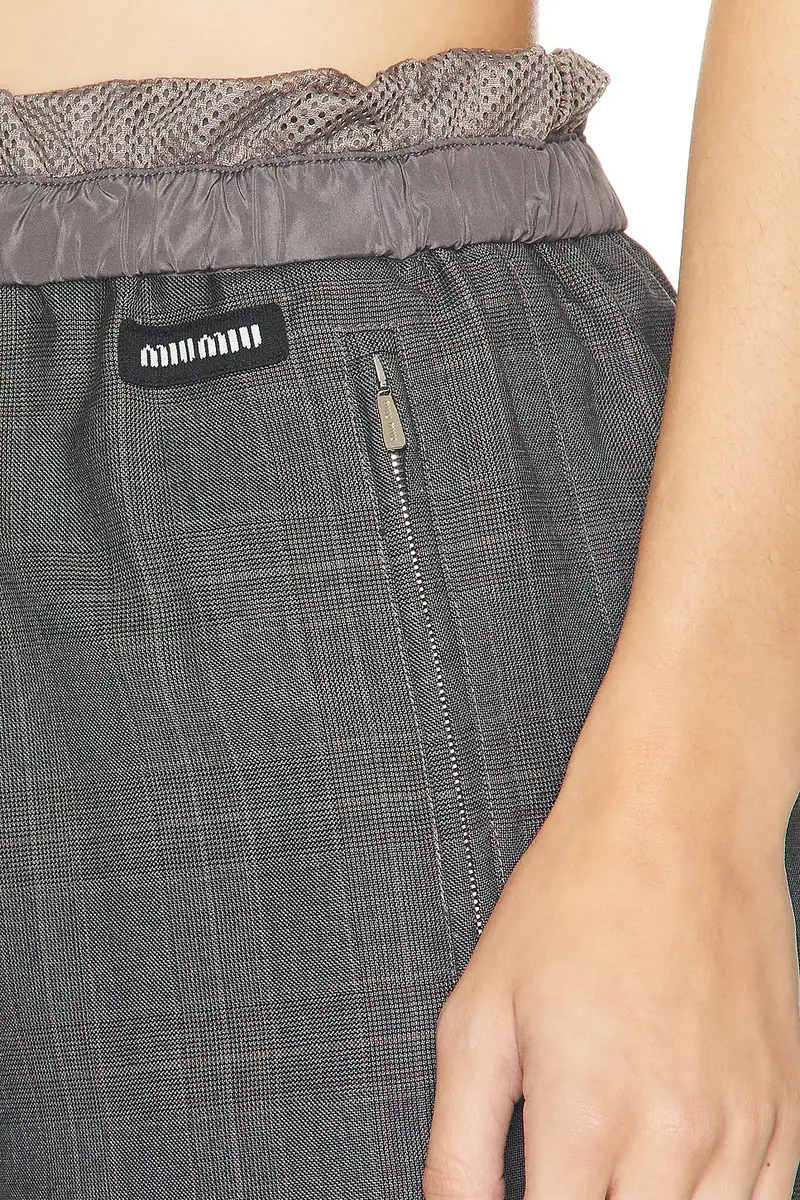Miu Miu Wide Leg Pant | Thumbnail 6 Miu Miu Wide Leg Pant | Thumbnail 6