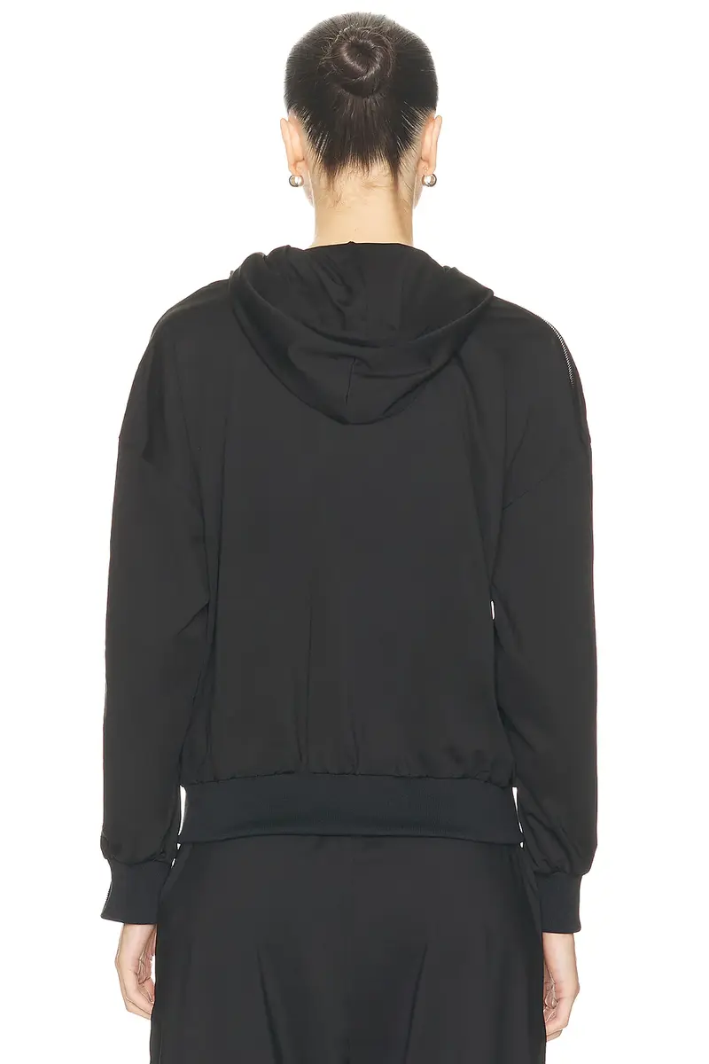 Balenciaga Zipped Zip Up Hoodie | Thumbnail 3 Balenciaga Zipped Zip Up Hoodie | Thumbnail 3