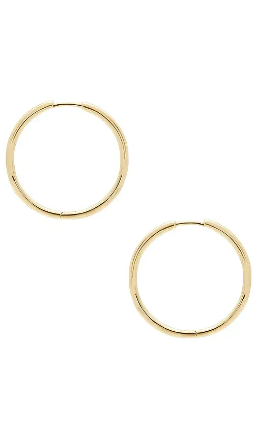 SHASHI Essential Hoop Earrings | Image 1 SHASHI Essential Hoop Earrings | Image 1