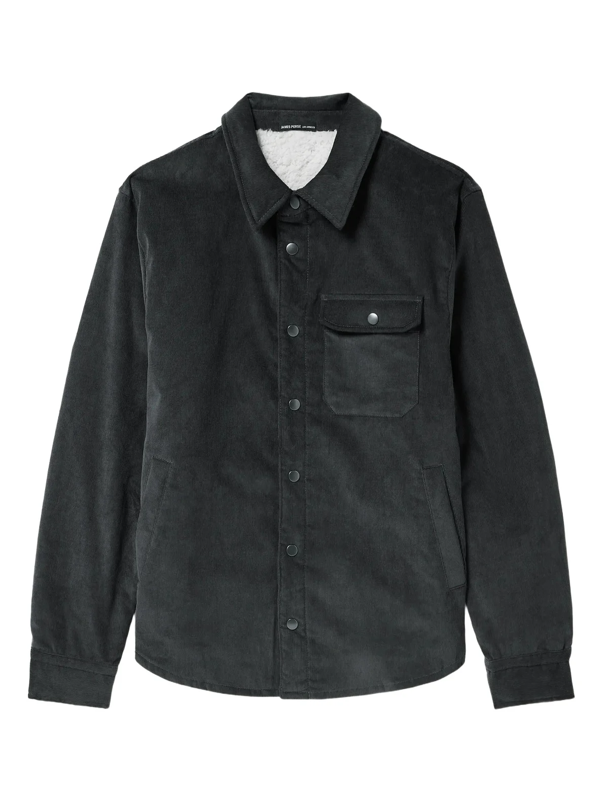 James Perse Fleece-Lined Cotton-Blend Corduroy Jacket - Men