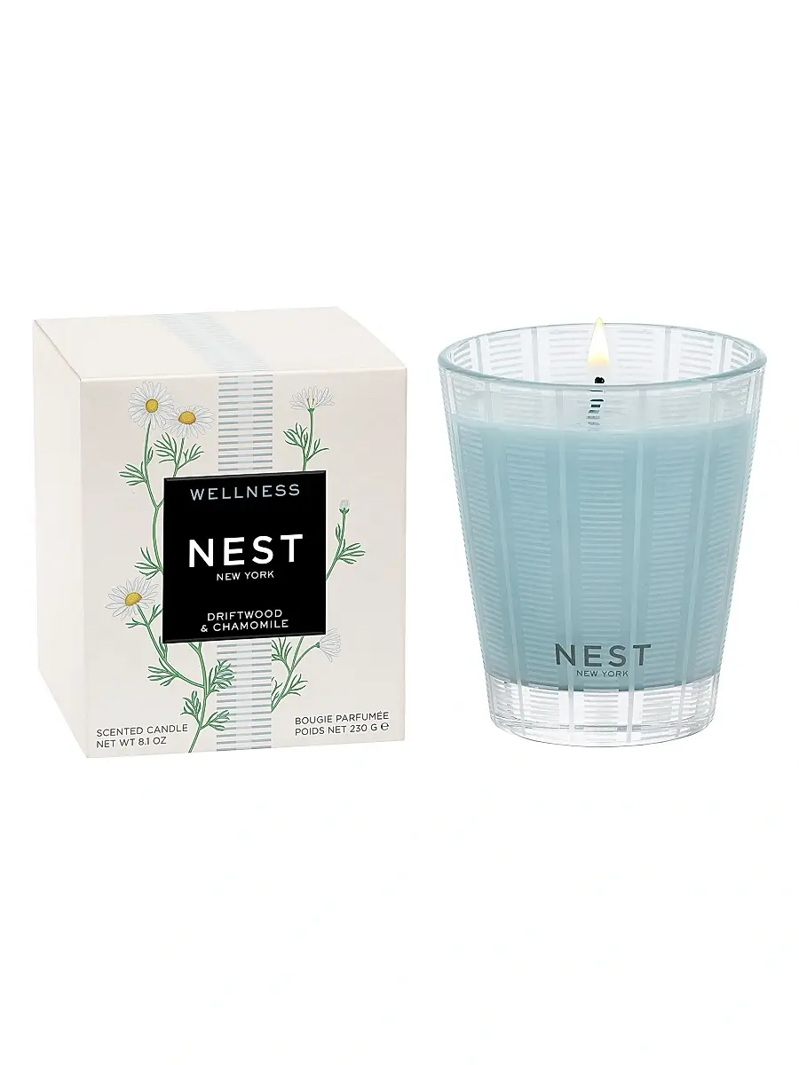 NEST New York Driftwood & Chamomile Scented Candle | Image 1 NEST New York Driftwood & Chamomile Scented Candle | Image 1