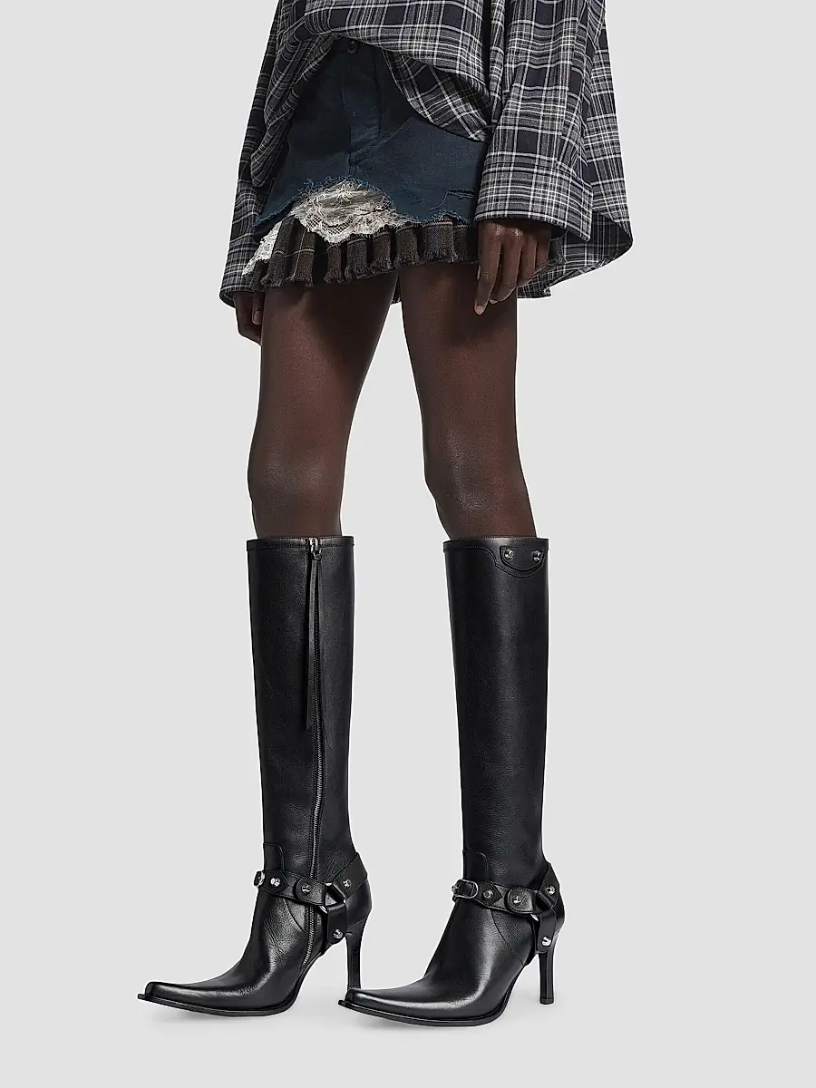 Balenciaga Women's City Boots with Harness | Thumbnail 9
