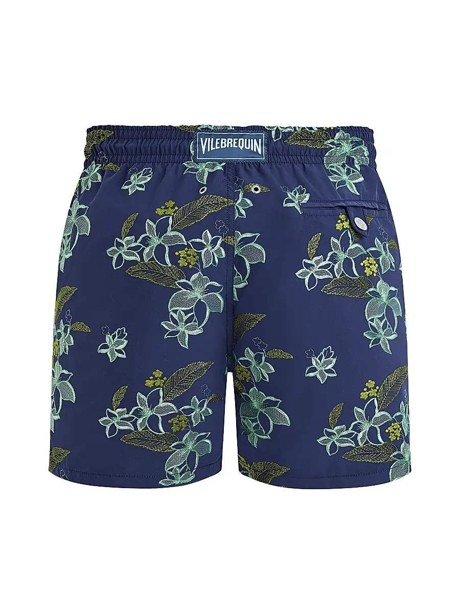 Vilebrequin Men's Flower Power Swim Shorts | Thumbnail 2