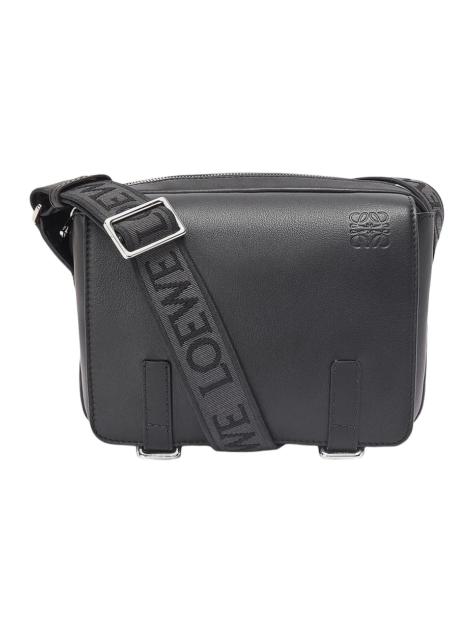Loewe Men's Extra-Small Military Leather Messenger Bag