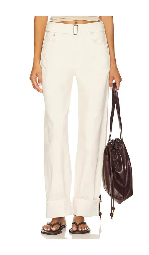 AGOLDE Cuffed Taper Jeans