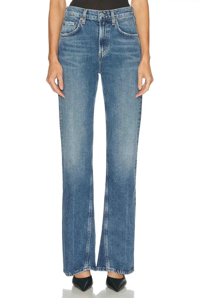 AGOLDE Mid Rise Kick Boot Jeans | Thumbnail 3
