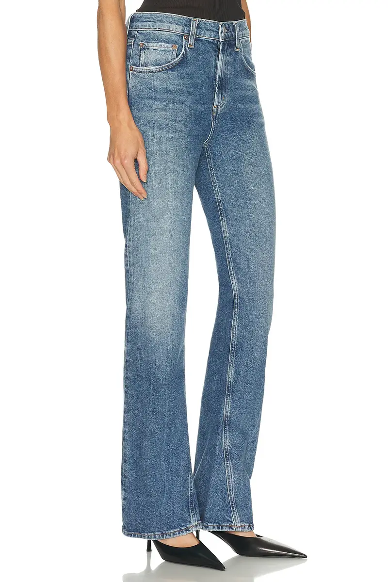 AGOLDE Mid Rise Kick Boot Jeans | Thumbnail 4
